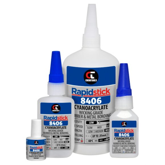 Rapidstick™ 8406 Cyanoacrylate Adhesive Product Range