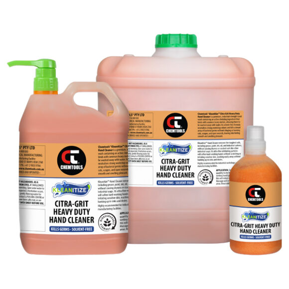 Kleanitize Citra-Grit Heavy Duty Hand Cleaner Product Range