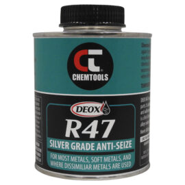 DEOX R47 Silver Grade Anti-Seize, 500g Brush Top