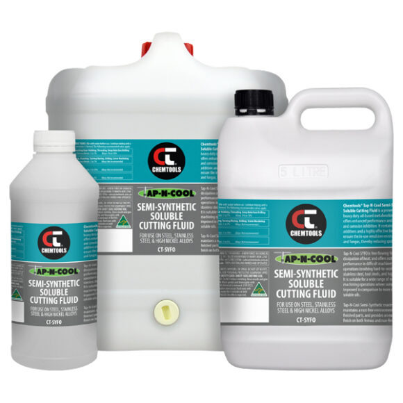 Tap-N-Cool Semi-Synthetic Soluble Cutting Fluid Product Range