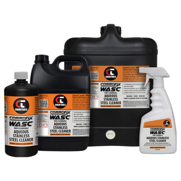 Corrofix™ WASC Aqueous Stainless Steel Cleaner Product Range