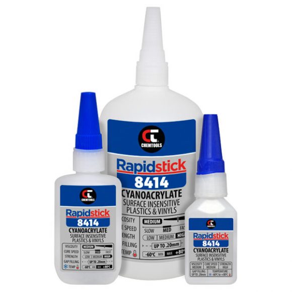 Rapidstick™ 8414 Cyanoacrylate Adhesive Product Range