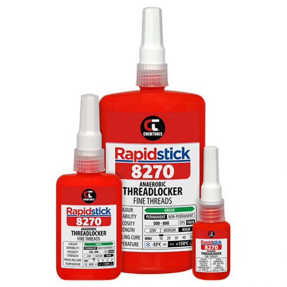 Rapidstick™ 8270 Anaerobic Threadlocker Product Range