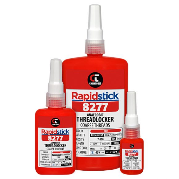 Rapidstick™ 8277 Anaerobic Threadlocker Product Range