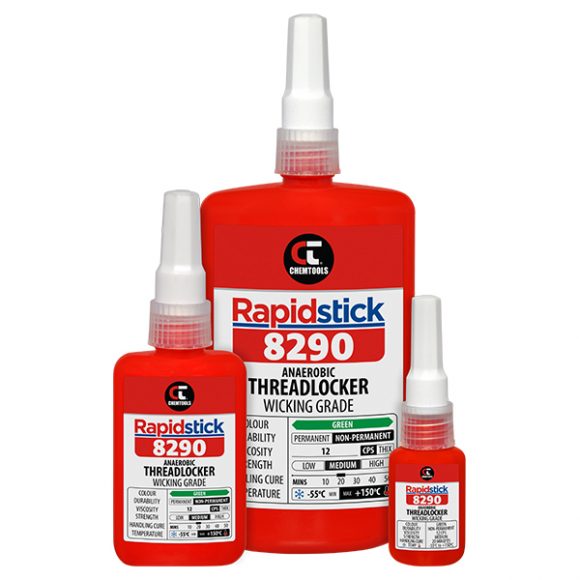 Rapidstick™ 8290 Anaerobic Threadlocker Product Range
