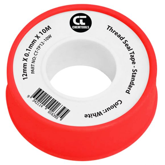 PTFE Thread Seal Tape (White), 10 Meters