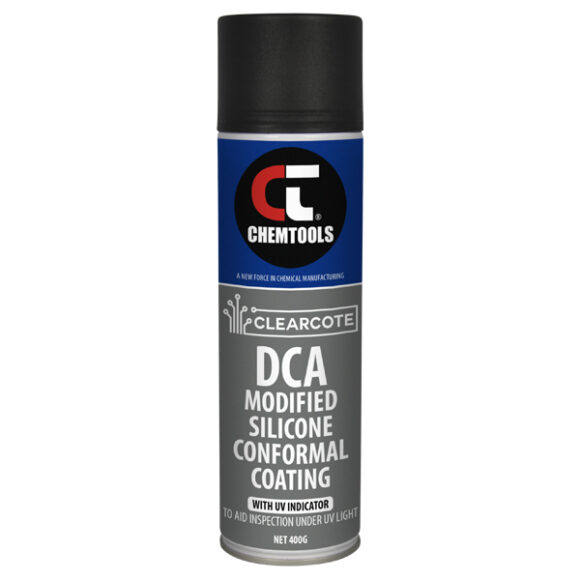 Clearcote DCA Modified Silicone Conformal Coating, 400g Aerosol