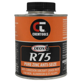 DEOX R75 Pure Zinc Anti-Seize, 500g Brush Top